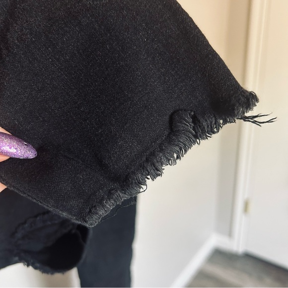 Joe’s Flawless The Finn Ankle Skinny Ripped Black Denim Jeans Women’s 28 - Picture 6 of 10